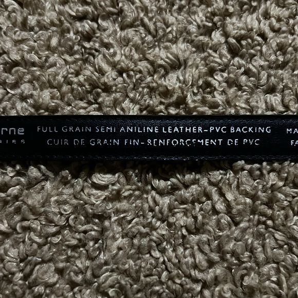 Vintage Liz Claiborne Genuine Leather Patent Belt - Picture 4 of 5